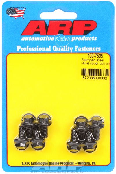 Valve Cover Bolt Kit, Hex Head Black Oxide