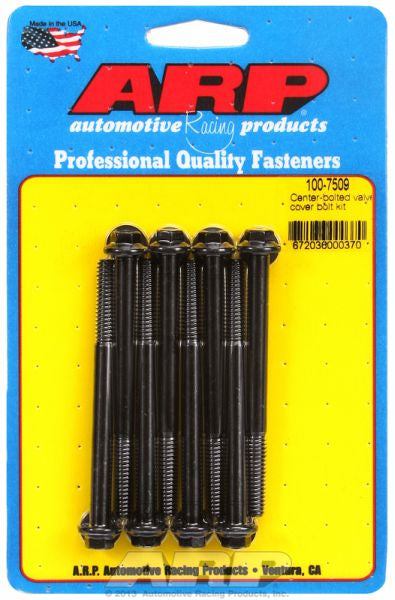 Valve Cover Bolt Kit, Hex Head Black Oxide