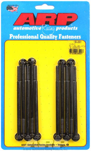 Intake Manifold Bolt Kit, Hex Head Black Oxide