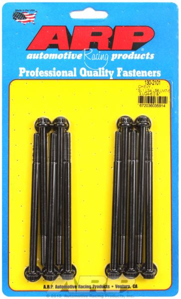 Intake Manifold Bolt Kit, 12-Point Head Black Oxide