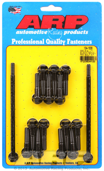 Oil Pan Bolt Set, 12-Point Head Black Oxide