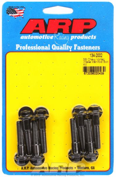 Intake Manifold Bolt Set, Hex Head Black Oxide