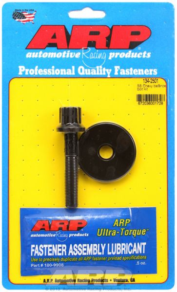 Harmonic Balancer Bolt, 12-Point Black Oxide