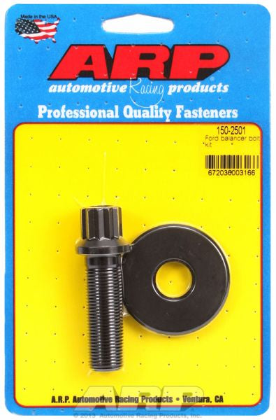 Harmonic Balancer Bolt, 12-Point Black Oxide