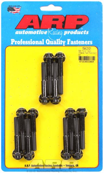 Intake Manifold Bolt Kit, 12-Point Head Black Oxide