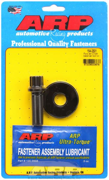 Harmonic Balancer Bolt, 12-Point Black Oxide