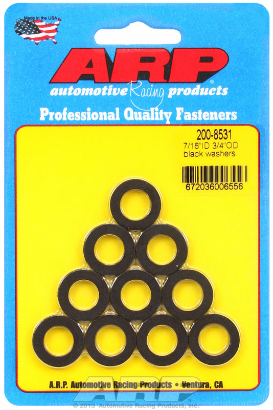 3/8" ID Washers with No Chamfer