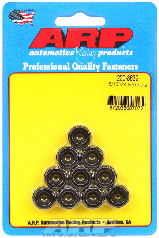 Hex Nut With Flange, Chrome Moly