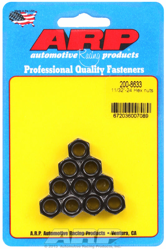 Hex Nut With Flange, Chrome Moly