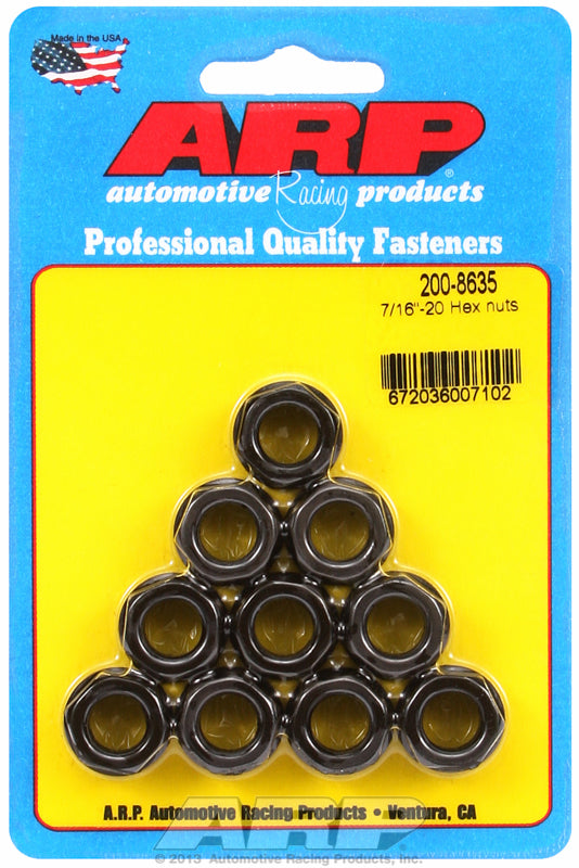 Hex Nut With Flange, Chrome Moly