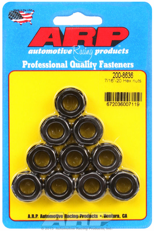 Hex Nut With Flange, Chrome Moly