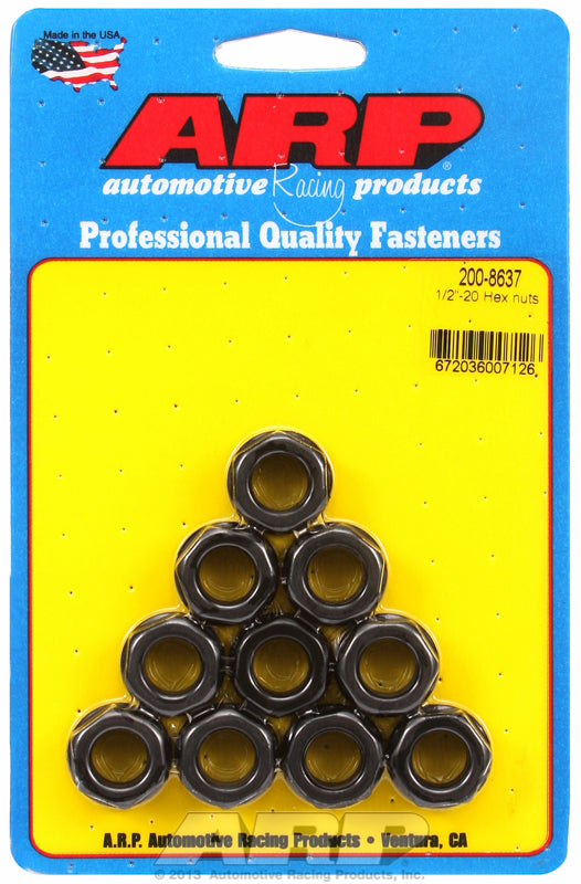 Hex Nut With Flange, Chrome Moly