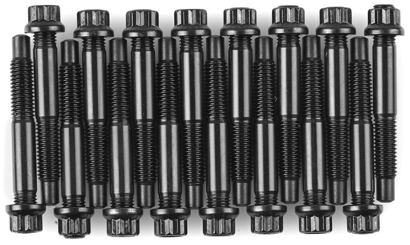 Rocker Arm Stud & Nut Kit, 12-Point Nut