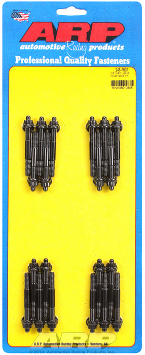 Valve Cover Stud Kit, 12-Point Nut Black Oxide