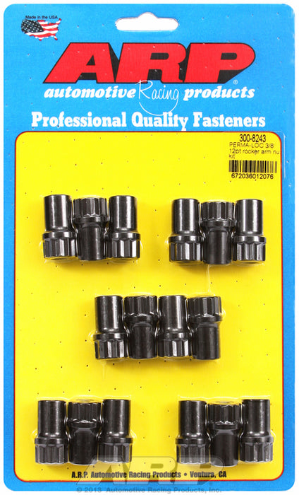 Perma Loc Posi Locks, 12-Point Black Oxide