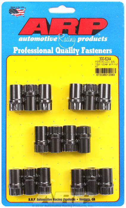 Perma Loc Posi Locks, 12-Point Black Oxide