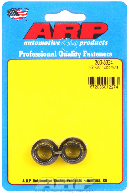 12-Point Nut, Chrome Moly Black Oxide