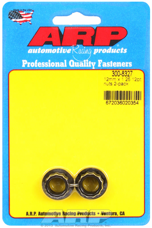 12-Point Nut, Chrome Moly Black Oxide