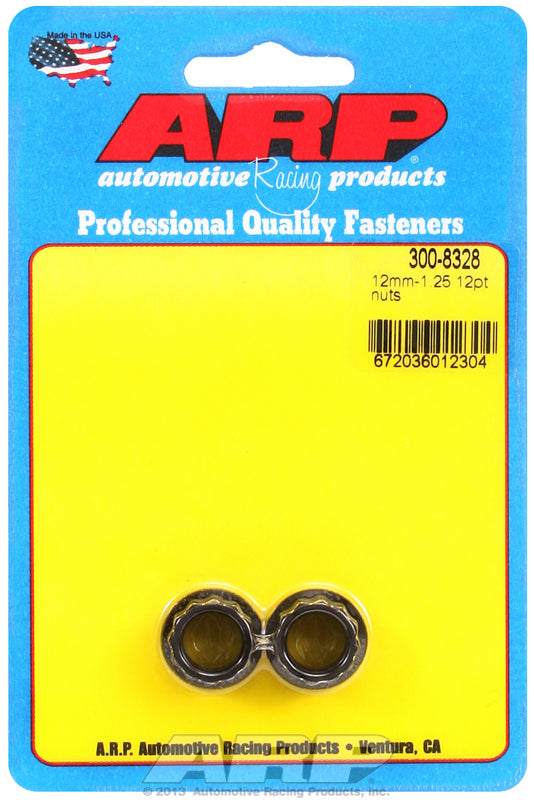 12-Point Nut, Chrome Moly Black Oxide