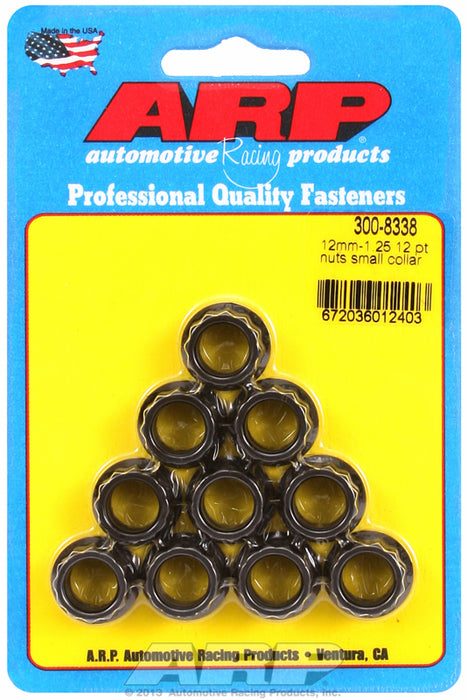 12-Point Nut, Chrome Moly Black Oxide
