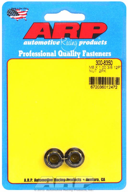 12-Point Nut, Chrome Moly Black Oxide