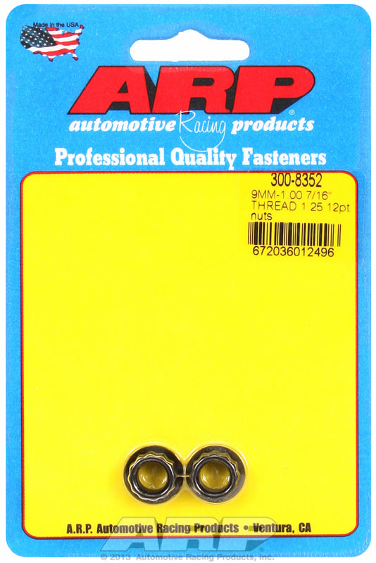 12-Point Nut, Chrome Moly Black Oxide