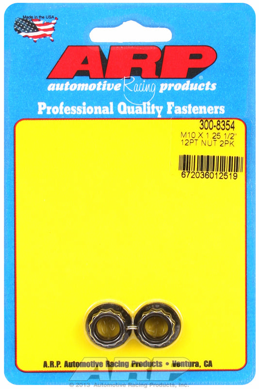 12-Point Nut, Chrome Moly Black Oxide