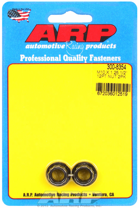 12-Point Nut, Chrome Moly Black Oxide