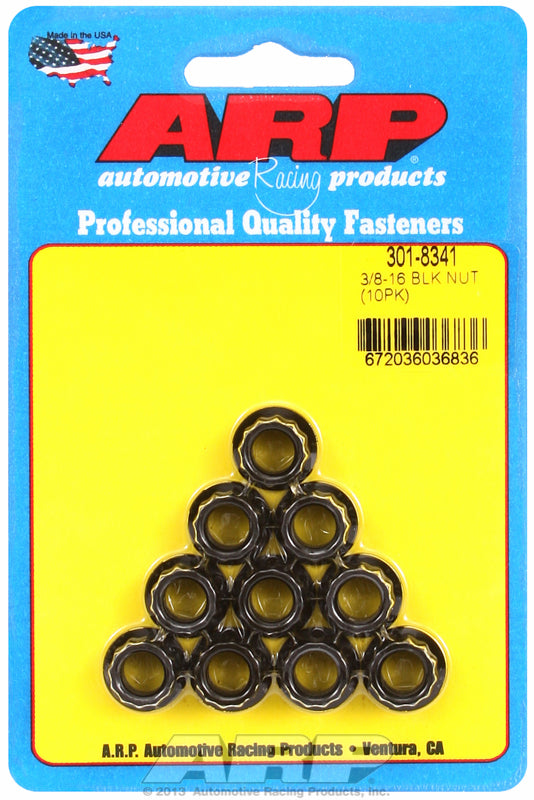 12-Point Nut, Chrome Moly Black Oxide