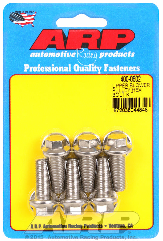 S/S Blower Pulley Kit, Hex Head