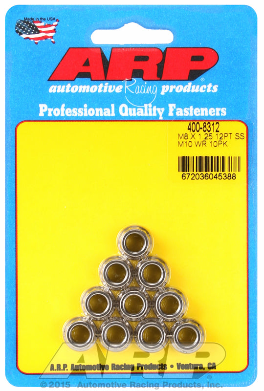 12-Point Nut, Polished S/S