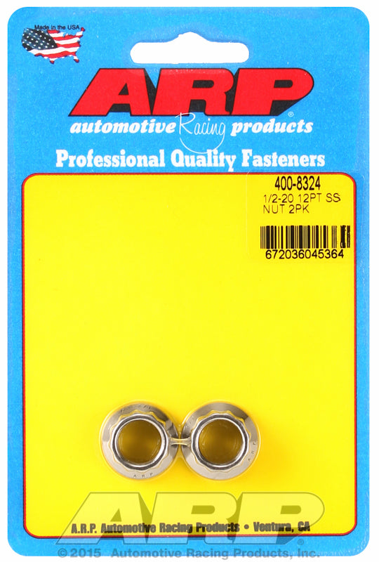 12-Point Nut, Polished S/S