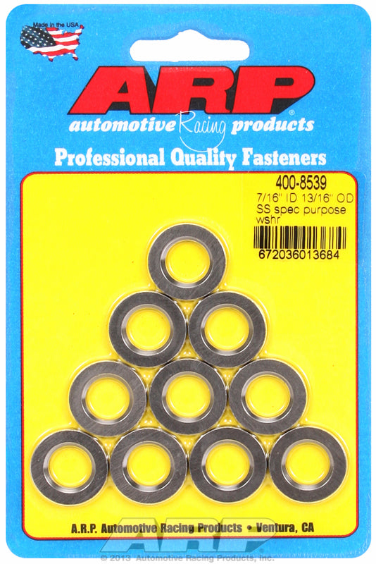 S/S Washer With Chamfer