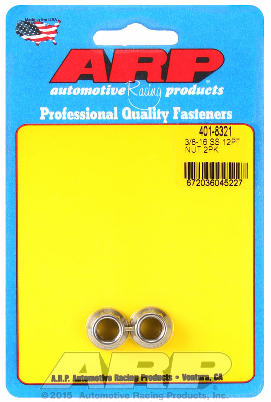 12-Point Nut, Polished S/S