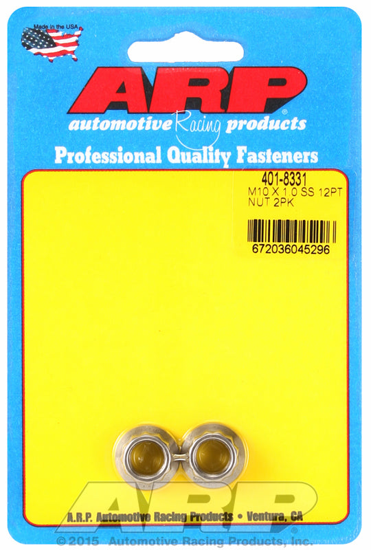 12-Point Nut, Polished S/S