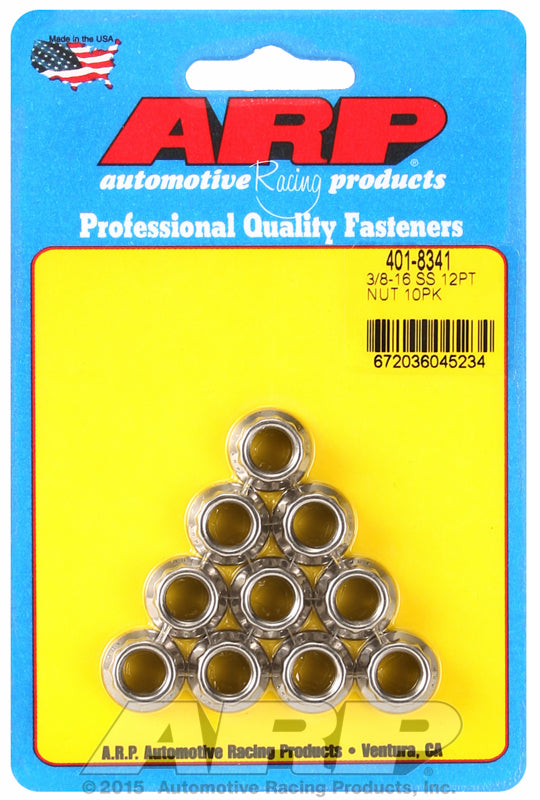 12-Point Nut, Polished S/S
