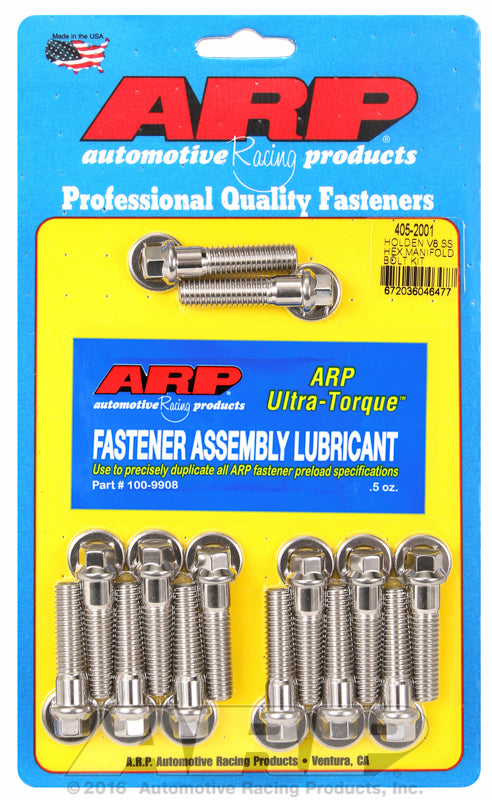 Intake Manifold Bolt Kit, Hex Head S/S