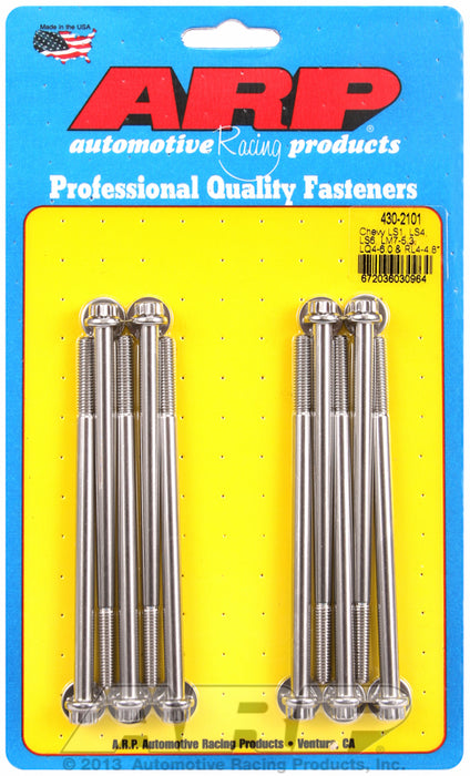 Intake Manifold Bolt Kit, 12-Point Head S/S