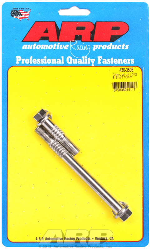 Starter Motor Bolt Kit, Hex Head S/S