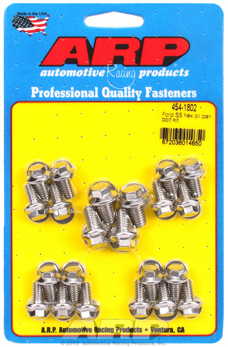 Oil Pan Bolt Kit, Hex Head S/S