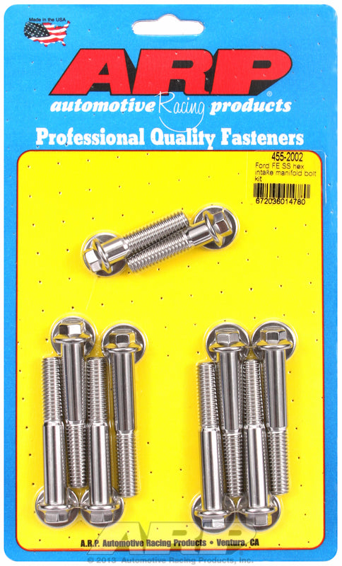Intake Manifold Bolt Kit, Hex Head S/S