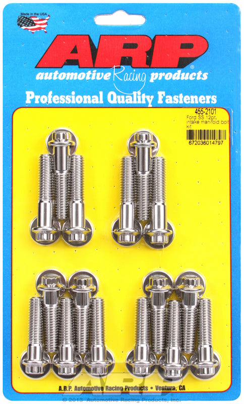 Intake Manifold Bolt Kit, 12-Point Head S/S
