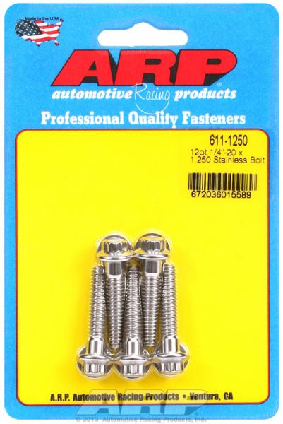 5-Pack Bolt Kit, 12-Point Head S/S