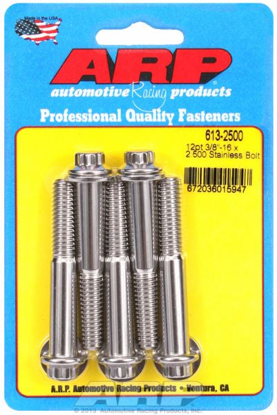 5-Pack Bolt Kit, 12-Point Head S/S