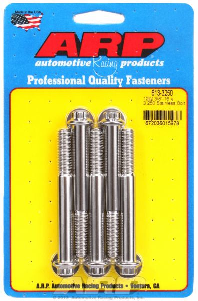 5-Pack Bolt Kit, 12-Point Head S/S