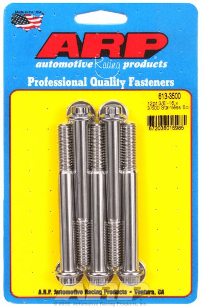 5-Pack Bolt Kit, 12-Point Head S/S