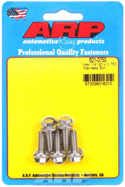 5-Pack Bolt Kit, Hex Head S/S
