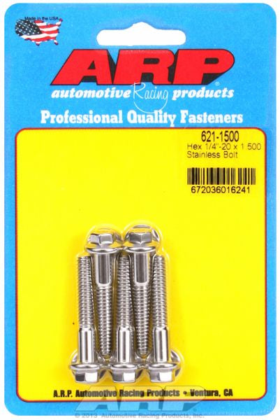 5-Pack Bolt Kit, Hex Head S/S