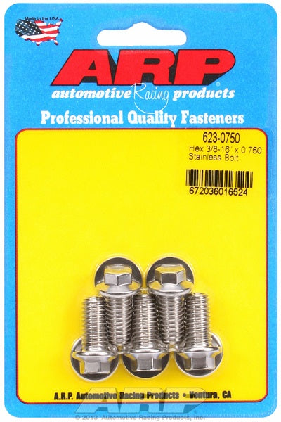 5-Pack Bolt Kit, Hex Head S/S