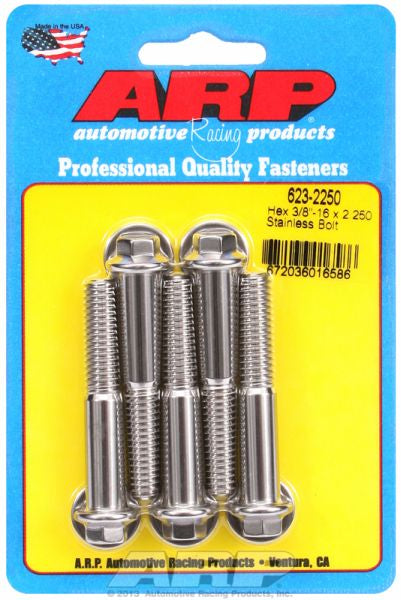 5-Pack Bolt Kit, Hex Head S/S